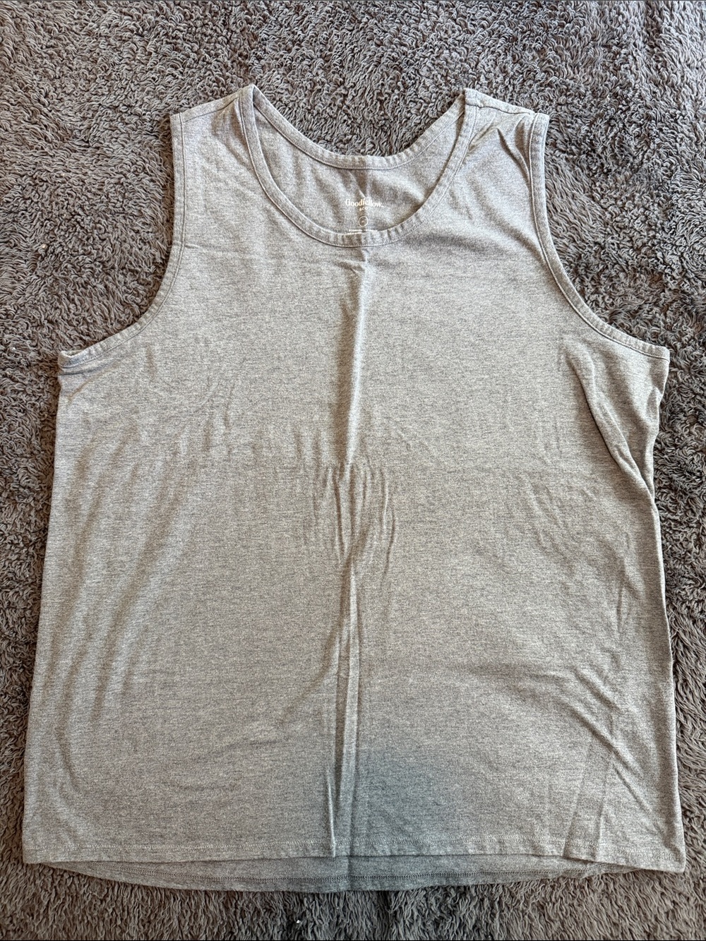 Goodfellow & Co Heather Gray Crewneck Tank Top